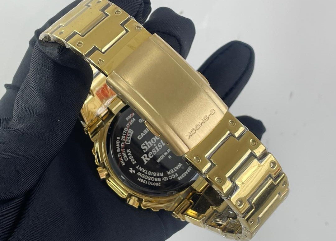 Casio G-SHOCK 5000 Series Gold Stainless Steel (New B&P)