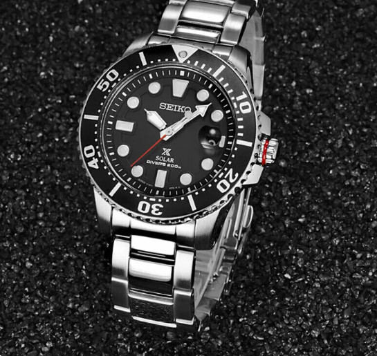 Seiko Watch PROSPEX Series Black Dial Watch SNE551P1