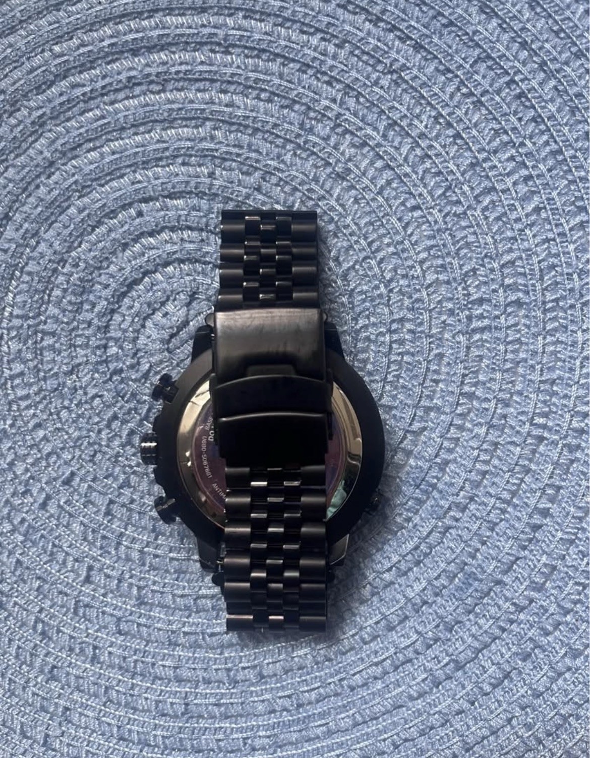 Citizen Eco-Drive Analog/Digital Chronograph Slide Rule 200m Black Steel