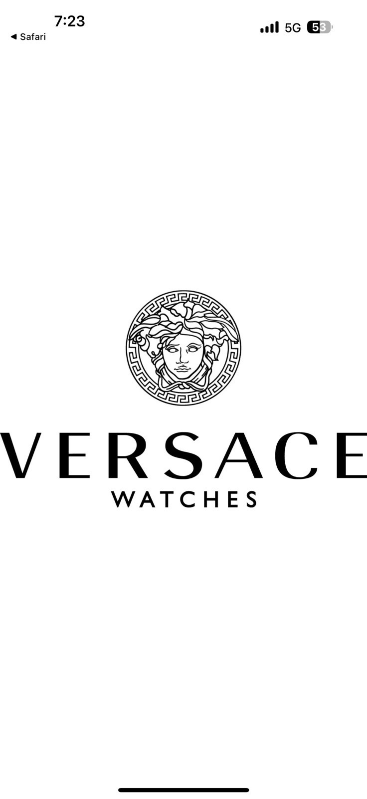 Versace VE2U00422 Hellenyium Chrono white silver gold Steel Men’s Watch NEW