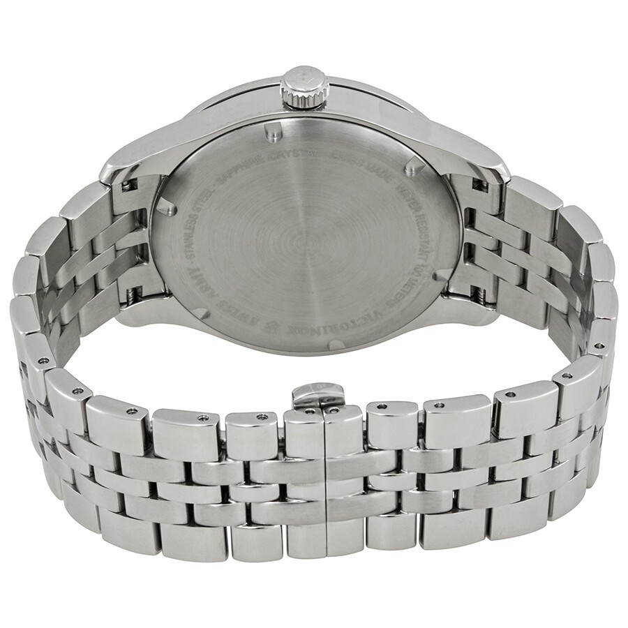VICTORINOX Alliance Blue Dial Men’s Stainless Steel Watch 241802 MSRP $475