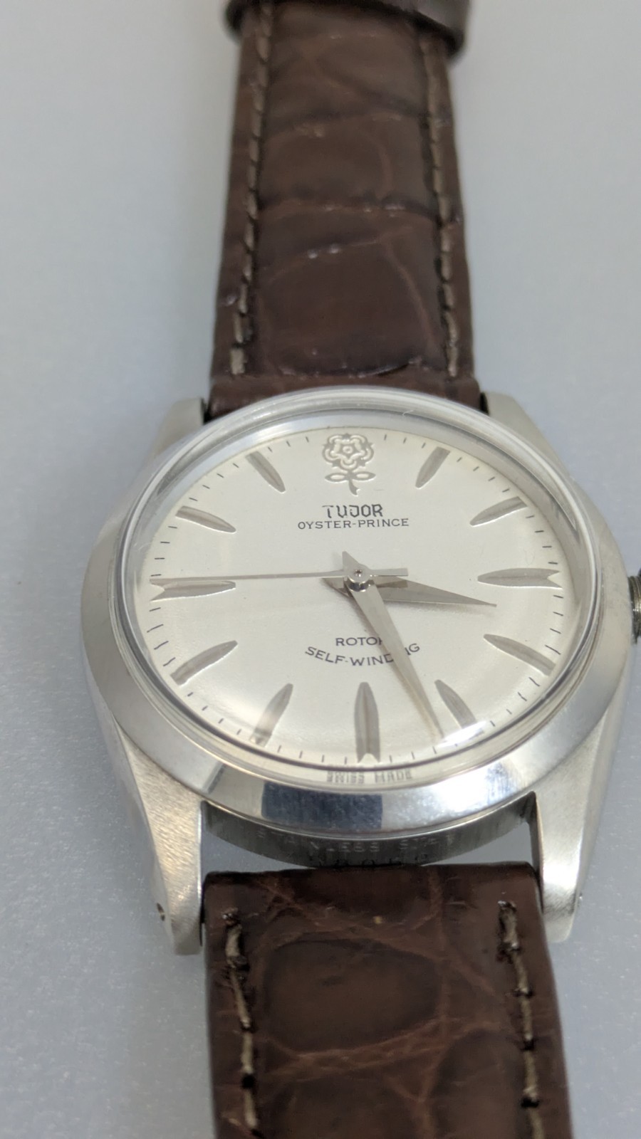 TUDOR Oyster Prince Ref.7964 Rotor Self-Winding Silver Dial Vintage Automatic Wa