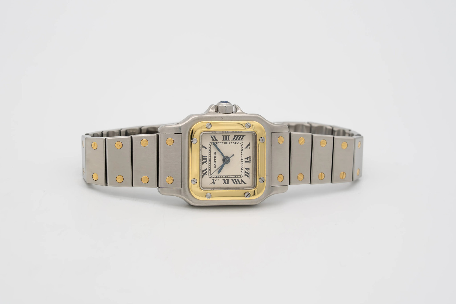 Cartier Santos Lady Two Tone 18k Gold 1170902 Automatic 24mm