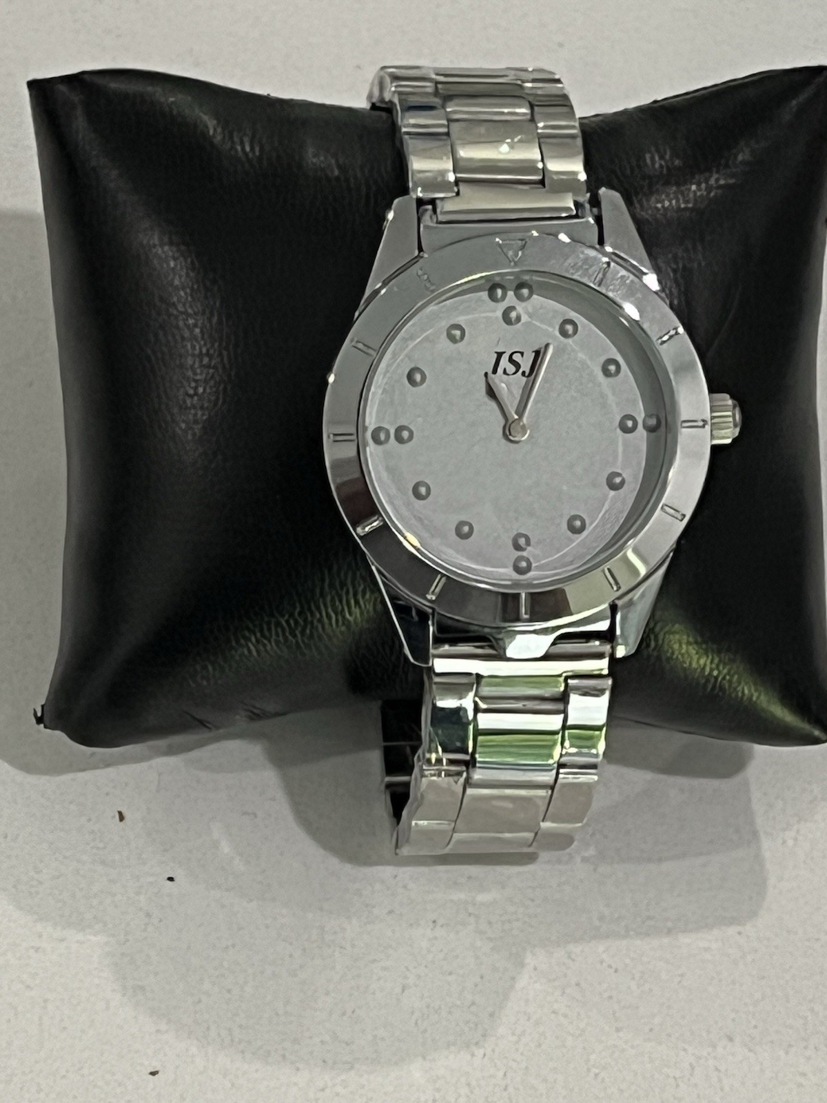 Braille watch, 38.5 mm with stickers and box
