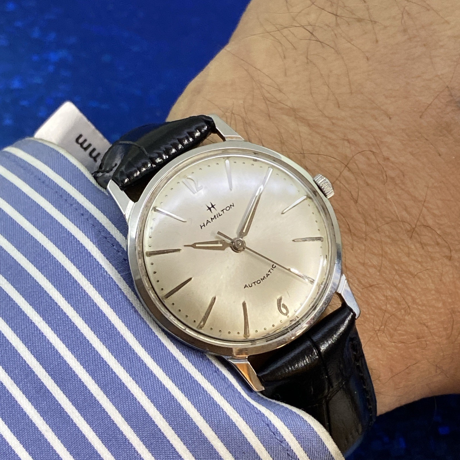 Vintage 1960’s Man’s HAMILTON Automatic Stunning Case Serviced 1 Year WARRANTY