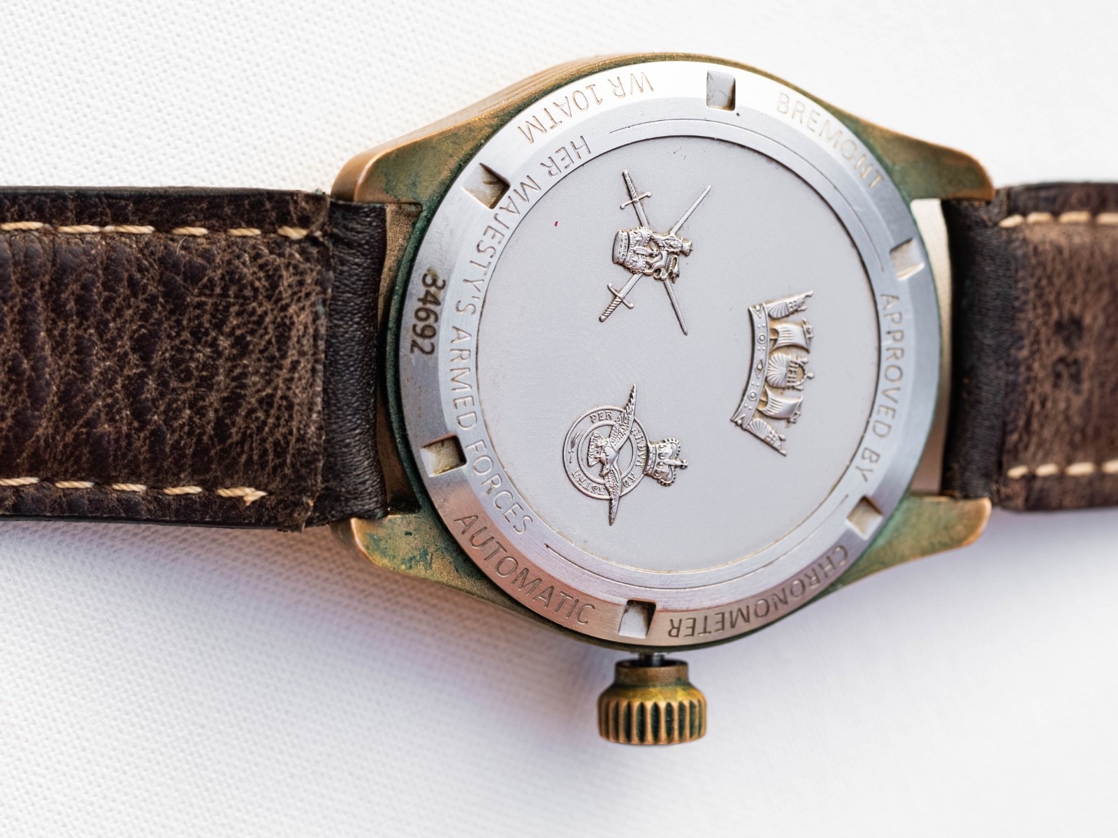 Bremont Broadsword Bronze Mens Automatic Watch 2023 Full Set 40mm