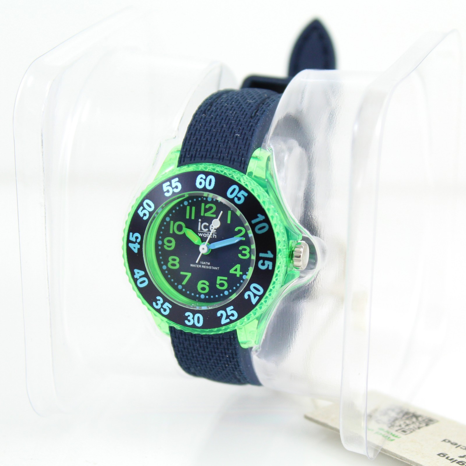 ICE-Watch Kids Analog Quartz Watch Green & Blue 30 mm Rubber Strap