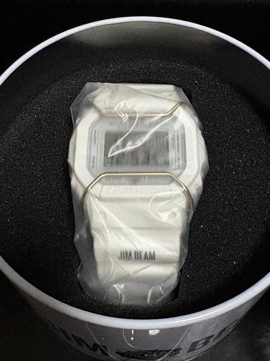 Casio G-Shock DW-5600 Jim Beam-A White Watch Set