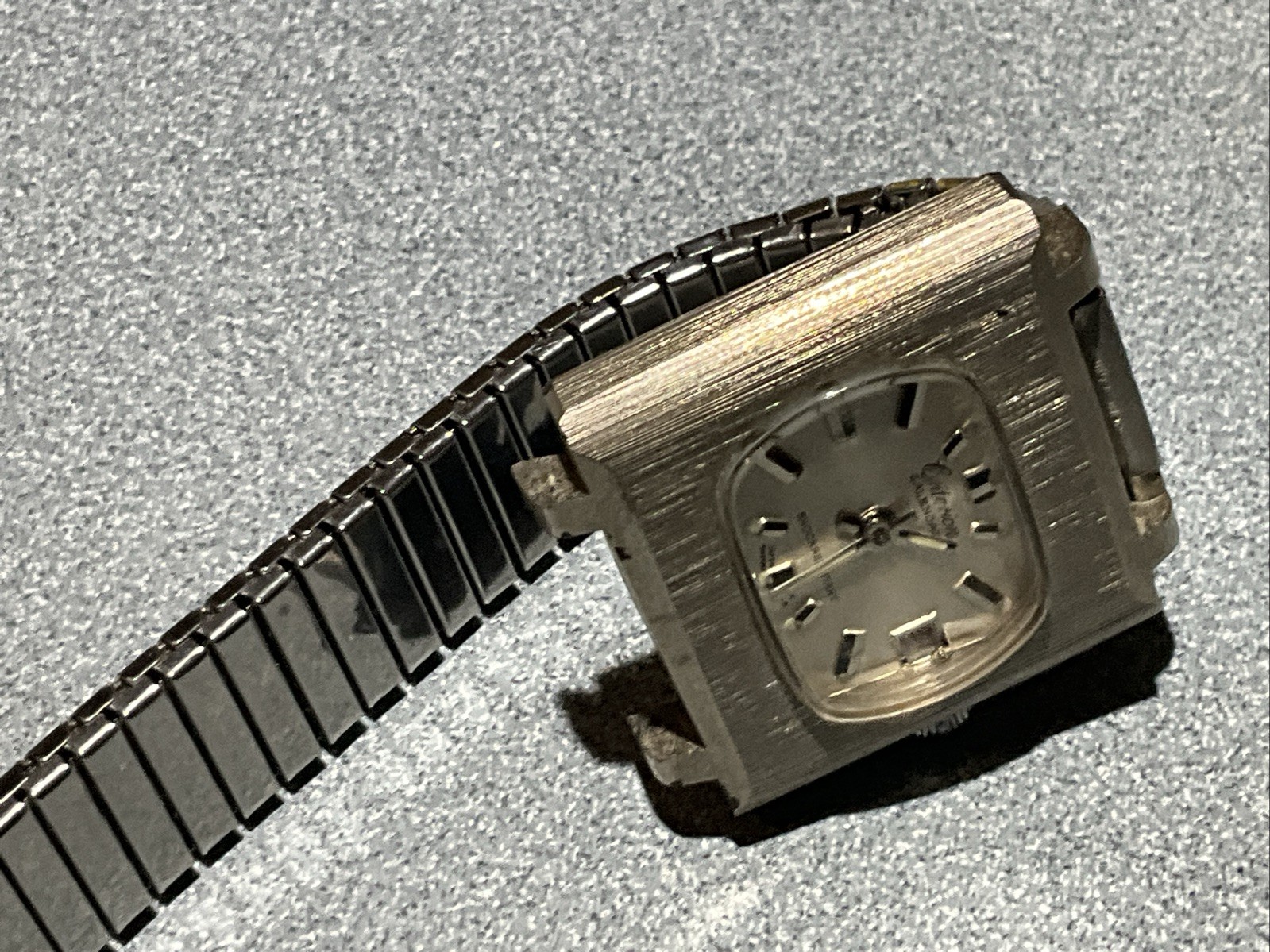 1970’s Criterion vintage men’s mechanical wristwatch 1 JEWEL FOR PARTS REPAIR