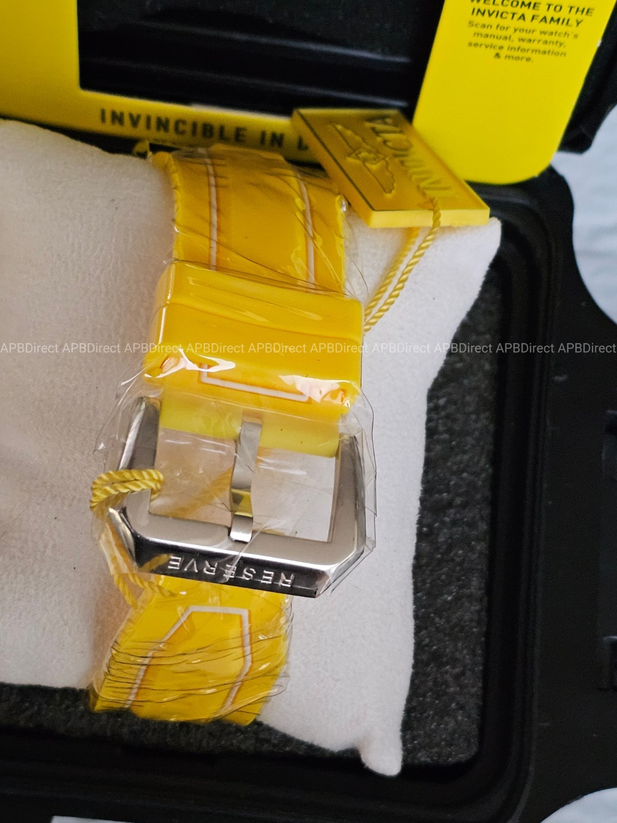 Invicta – S1 Rally – DIABLO – Dual Time Automatic – Yellow – Reserve Mens Watch