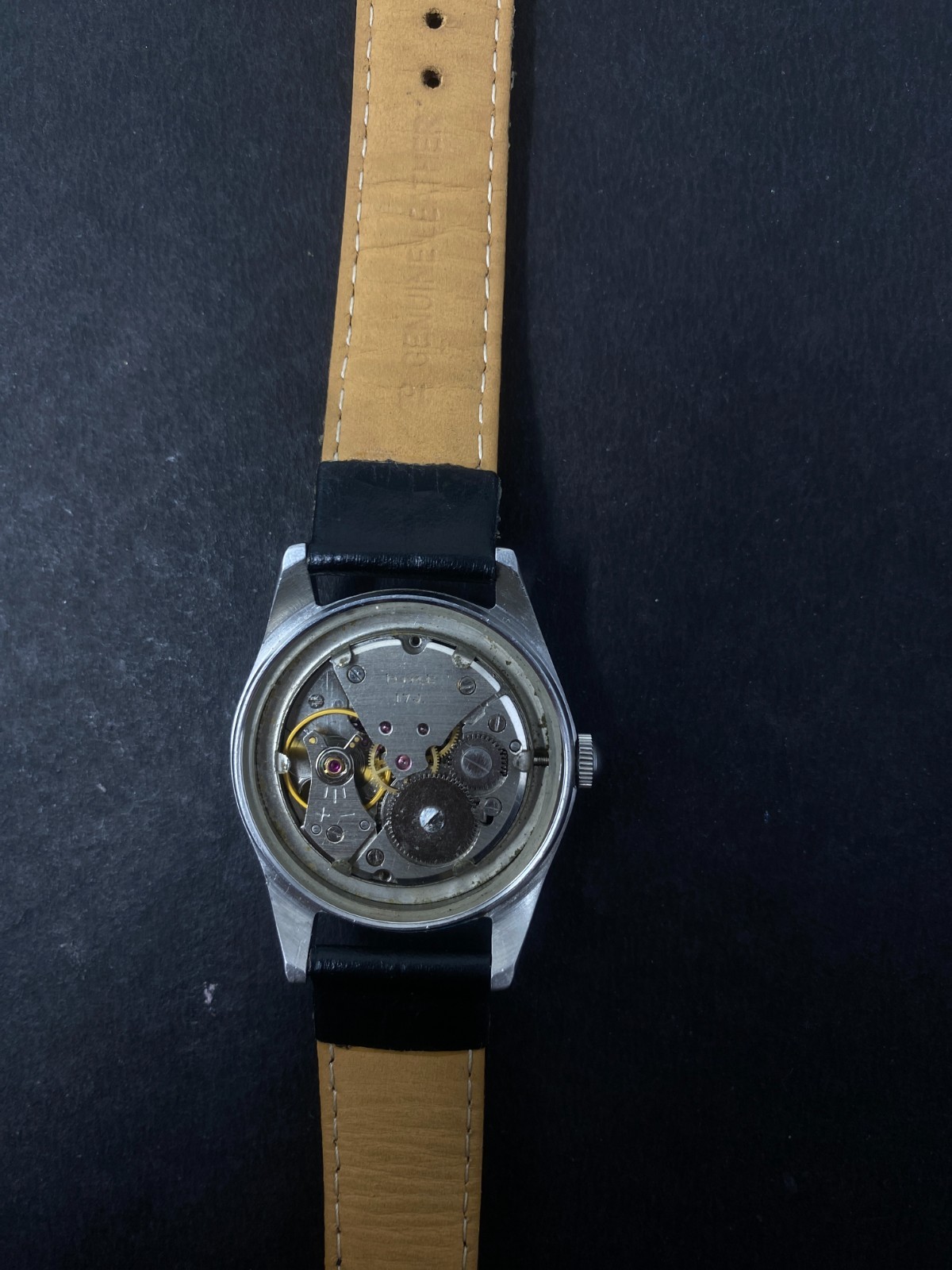 Vintage HMT Pilot 17 Jewels Mechanical Hand Winding Men’s Wrist Watch