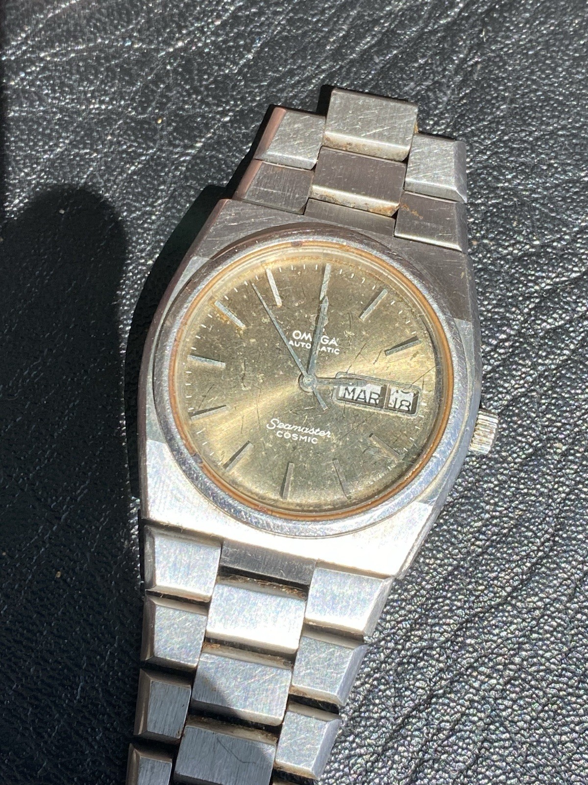 Vintage Omega Seamaster Cosmic 166.0196 Cal 1012 Automatic Chatelain Band, Parts