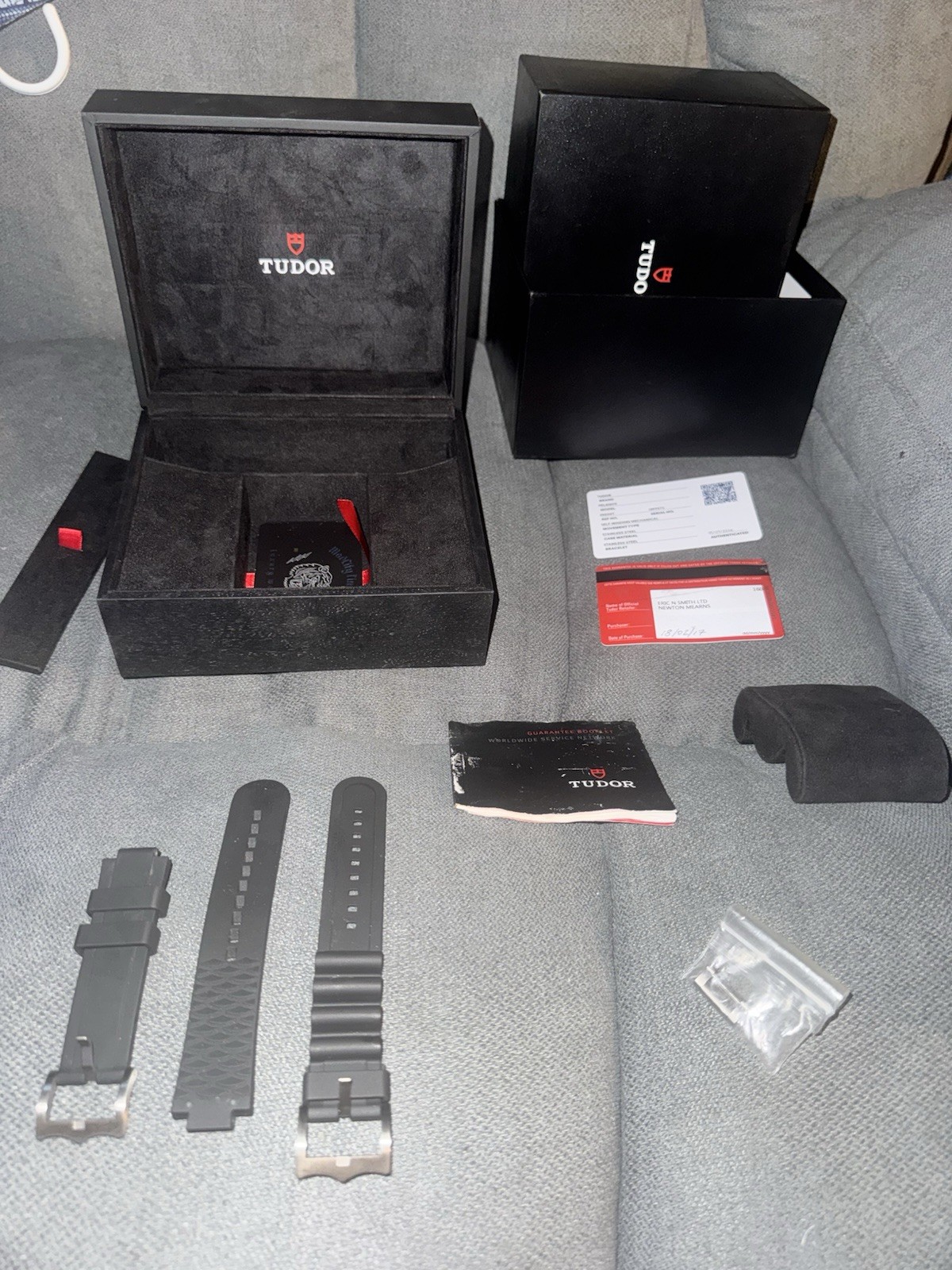 Tudor Pelagos 25500TN 42mm Black Dial 500m Auto Date Diver Watch w/ Box & Papers