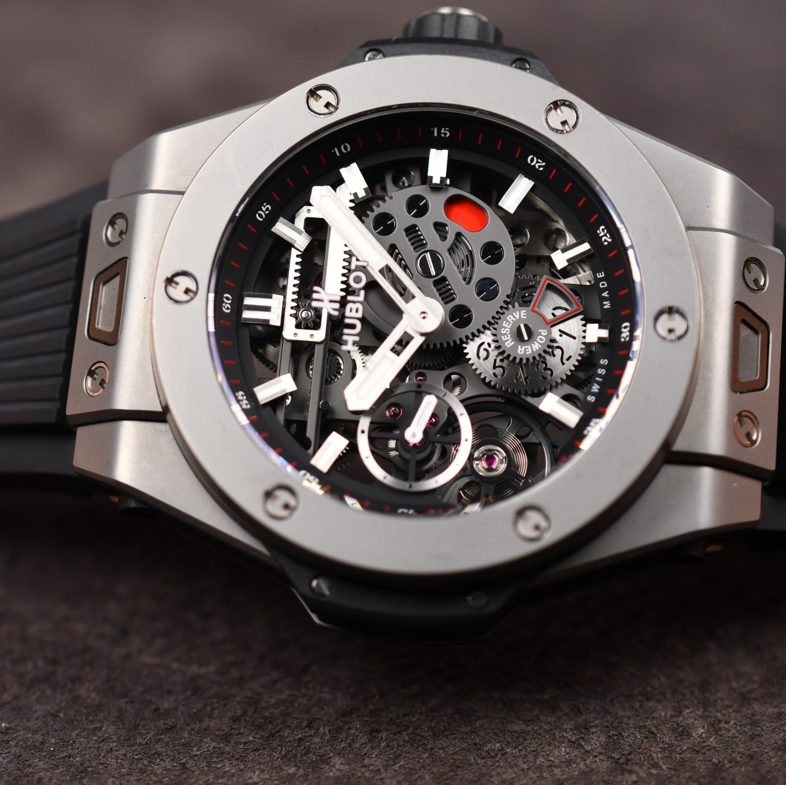 Hublot Big Bang Meca 10 414.NI.1123.RX 2019 45mm Retail $25,200 Full Set Manual