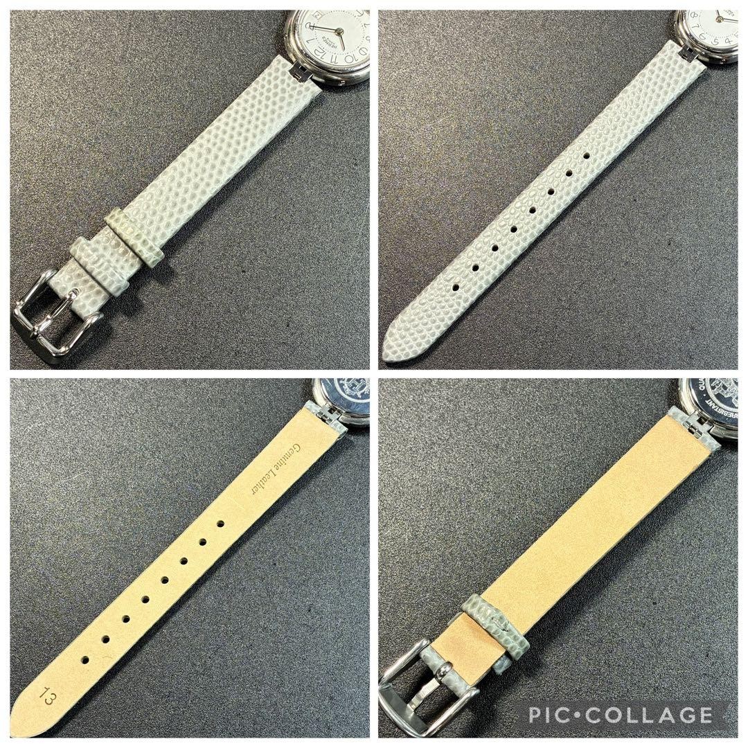 Hermes Profile Women’s Silver Quartz Wristwatch Japan Used 073717