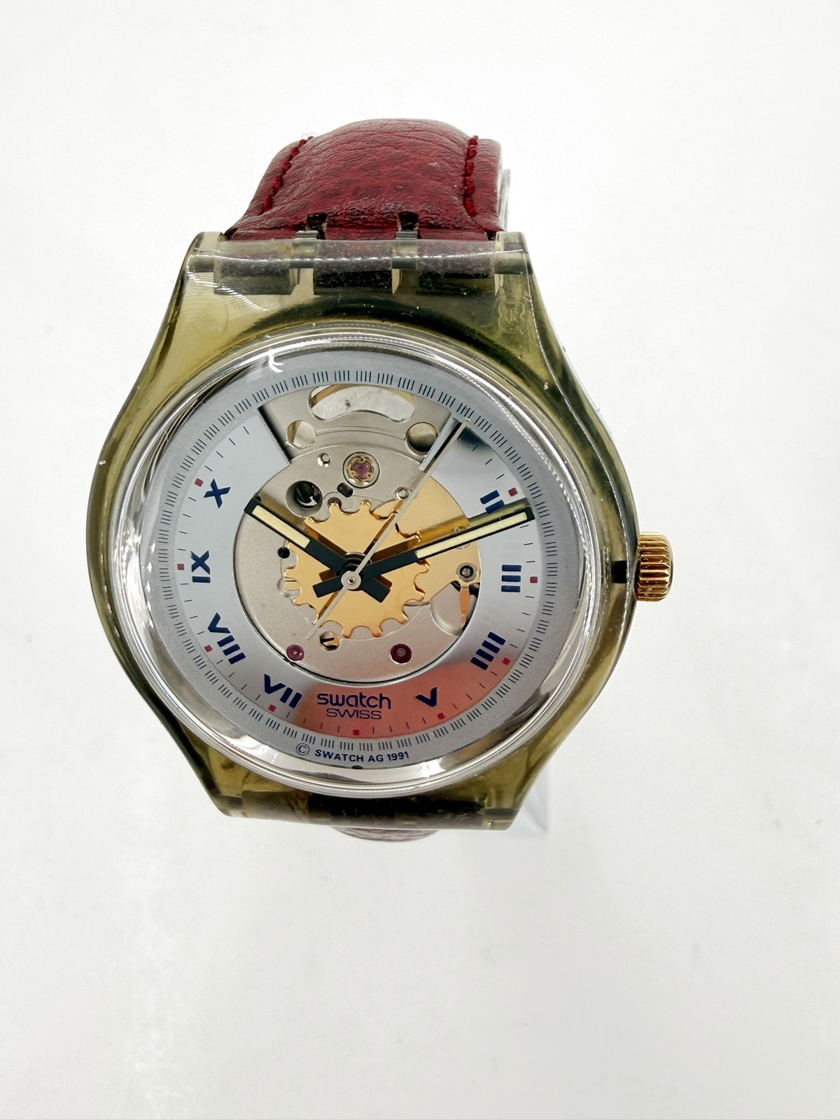 Swatch Automatic SAM100 Rubin 1991 Swiss 23 Jewel New Old Stock NOS