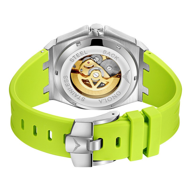 ONOLA Sports Men Wristwatch Waterproof Automatic Mechanical Watches Luminous