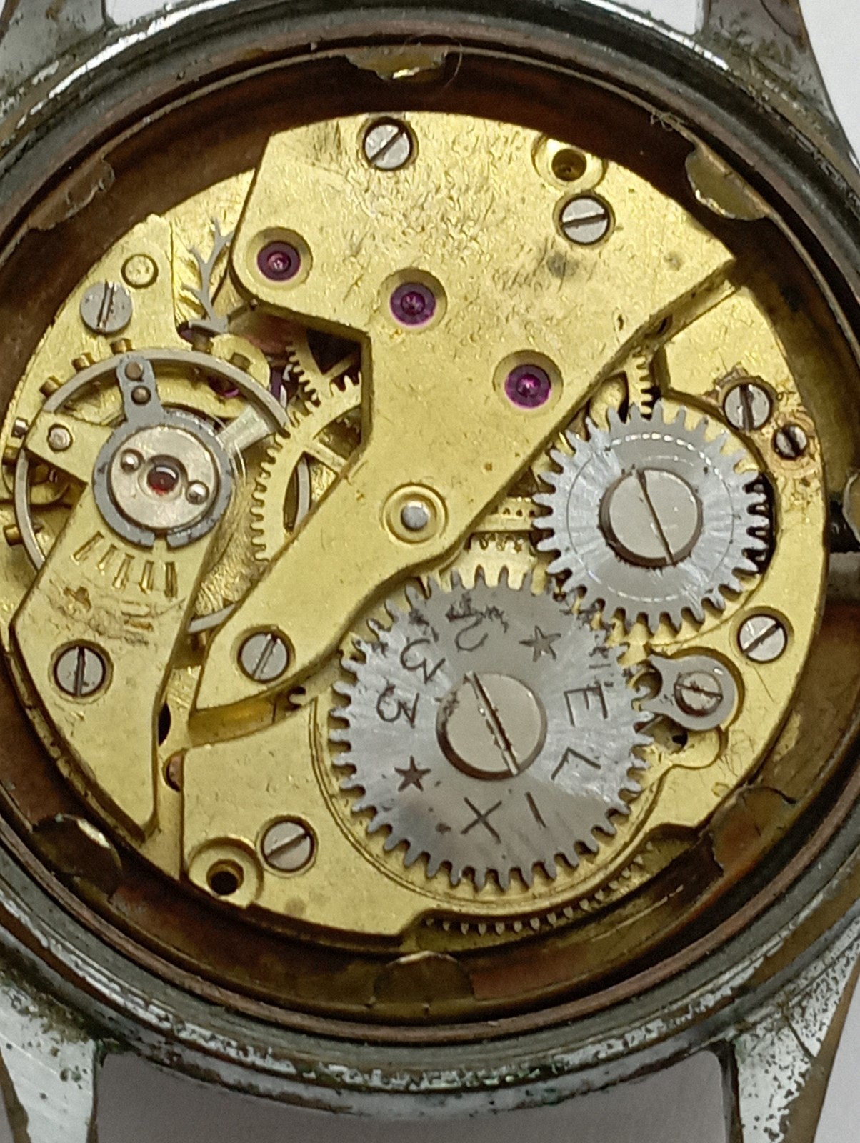 Vintage ELIX watch Cal. “Cupillard 233 New” Working Very Well