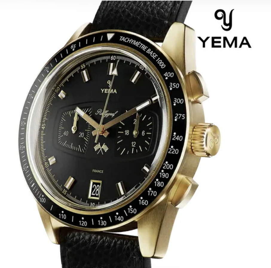 YEMA Rally Graff 2 Mecha Quartz Special Watch 40mm Men’s Chronograph YMHF1585-AA