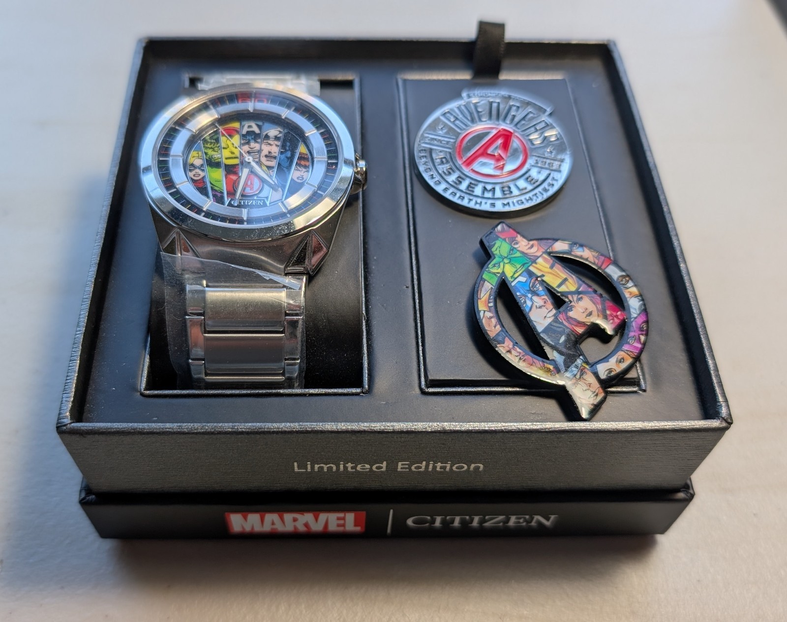 🔥Marvel Avengers Limited Edition Citizen Watch Collectors Box Set (See Details)
