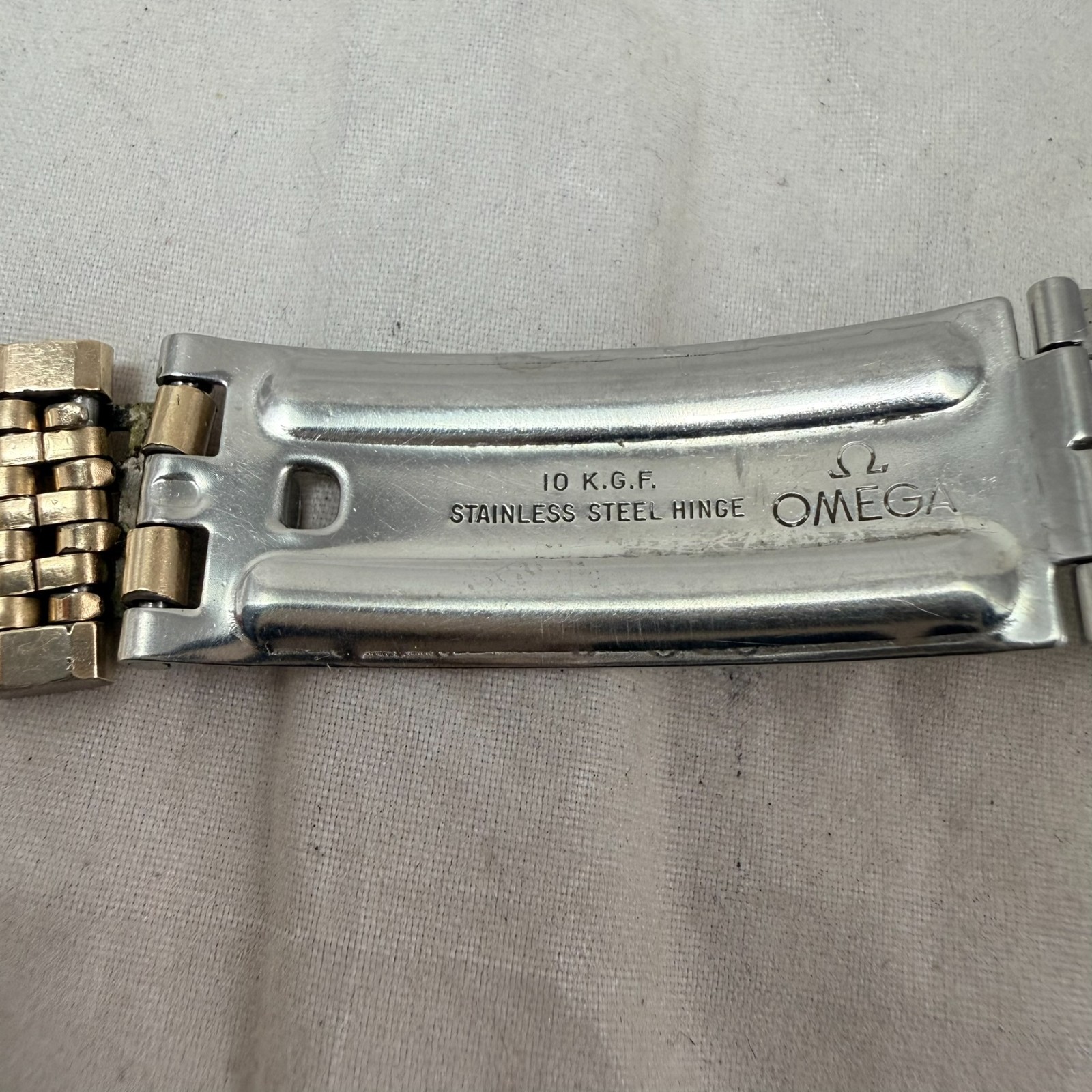 Vintage OMEGA Constellation or Seamaster 10K GF Bracelet #838