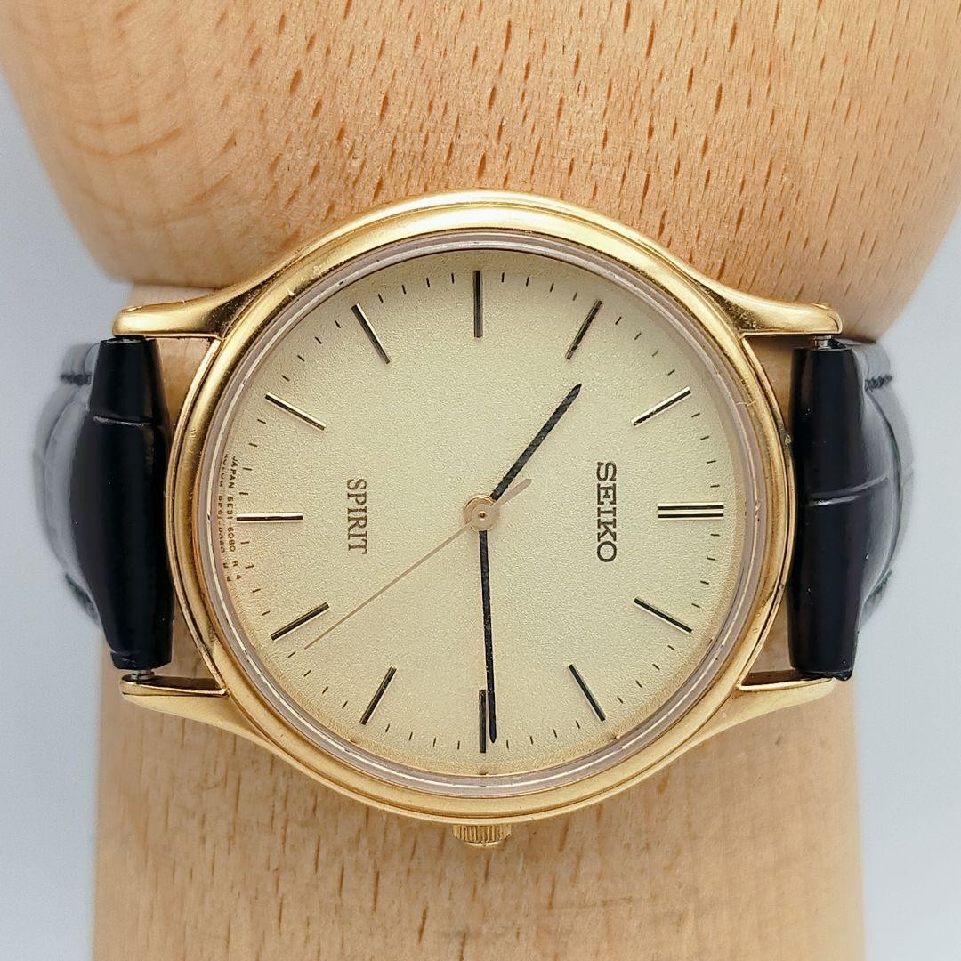 Seiko Spirit Gold 33mm Quartz Watch