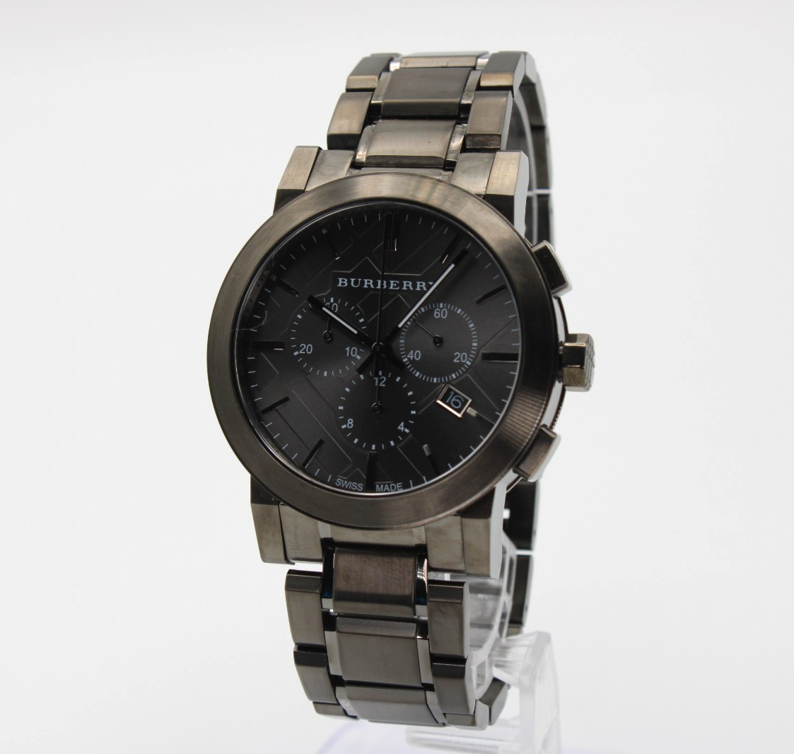 BURBERRY The City BU9354 Dark Gray Men’s Watch 42mm