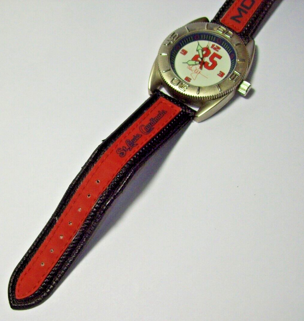 RARE Mark McGwire Watch Special Edition ’99 Collector fits 6.5-7.75″ Runs Great