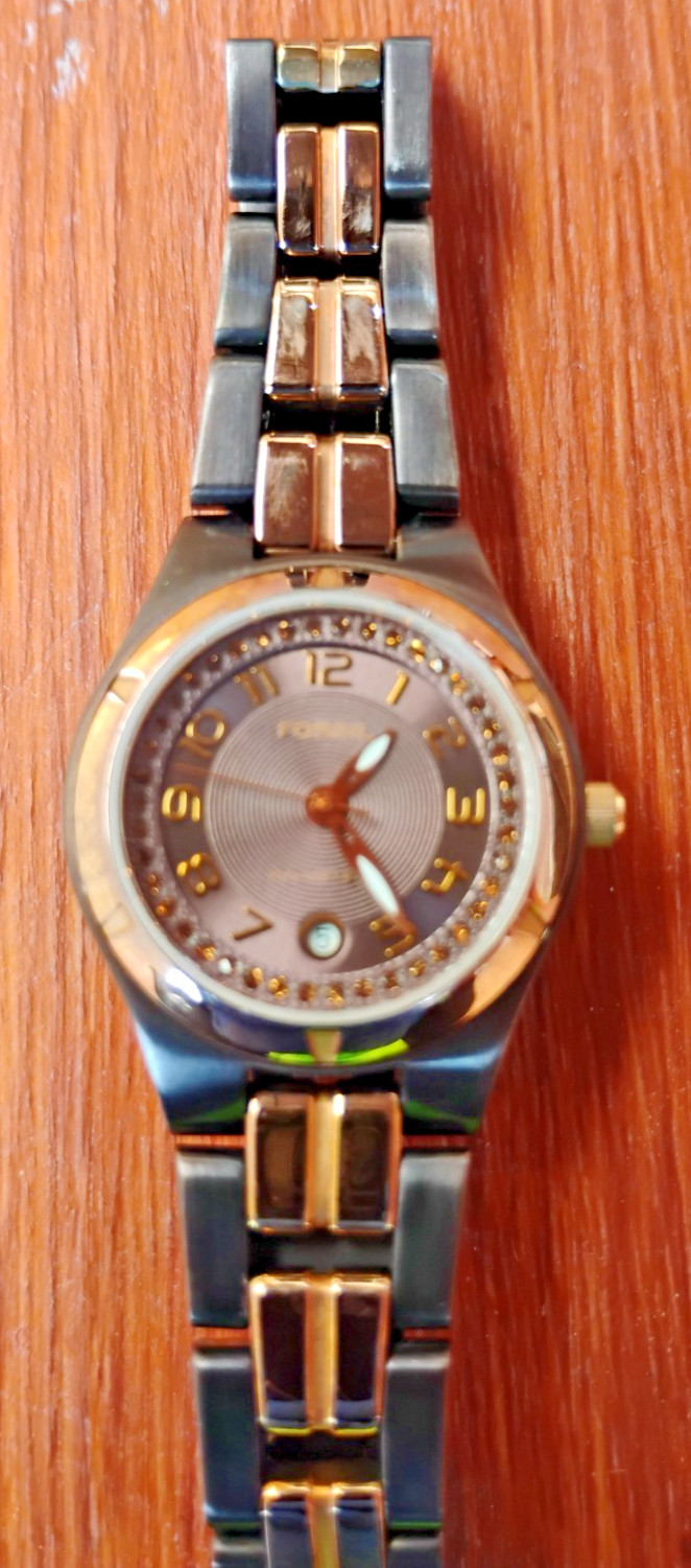 Fossil Blue AM-4126 Women’s Stainless Steel Watch