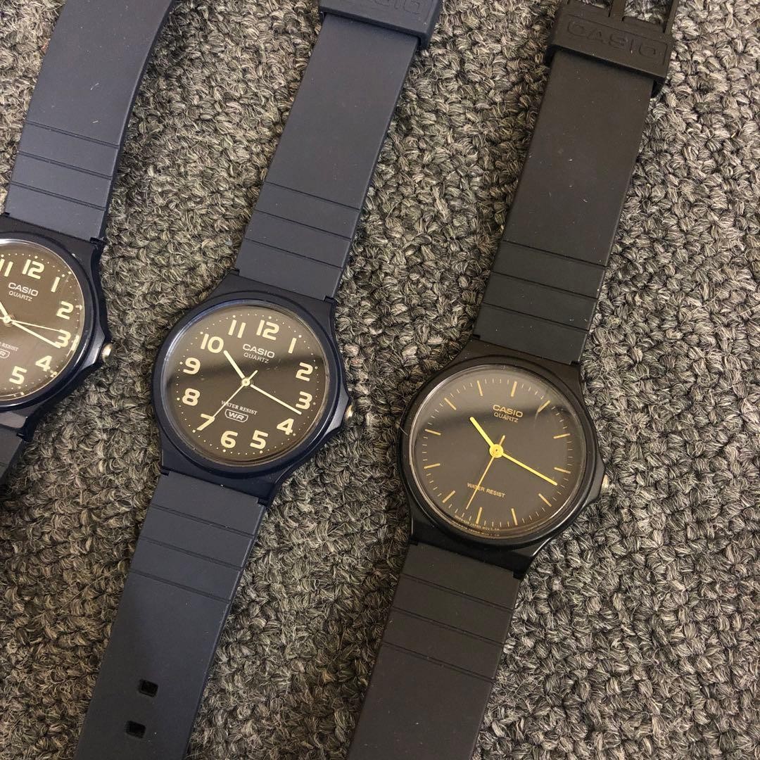Buy It Now: Set of 4 CASIO MQ-24 Watches