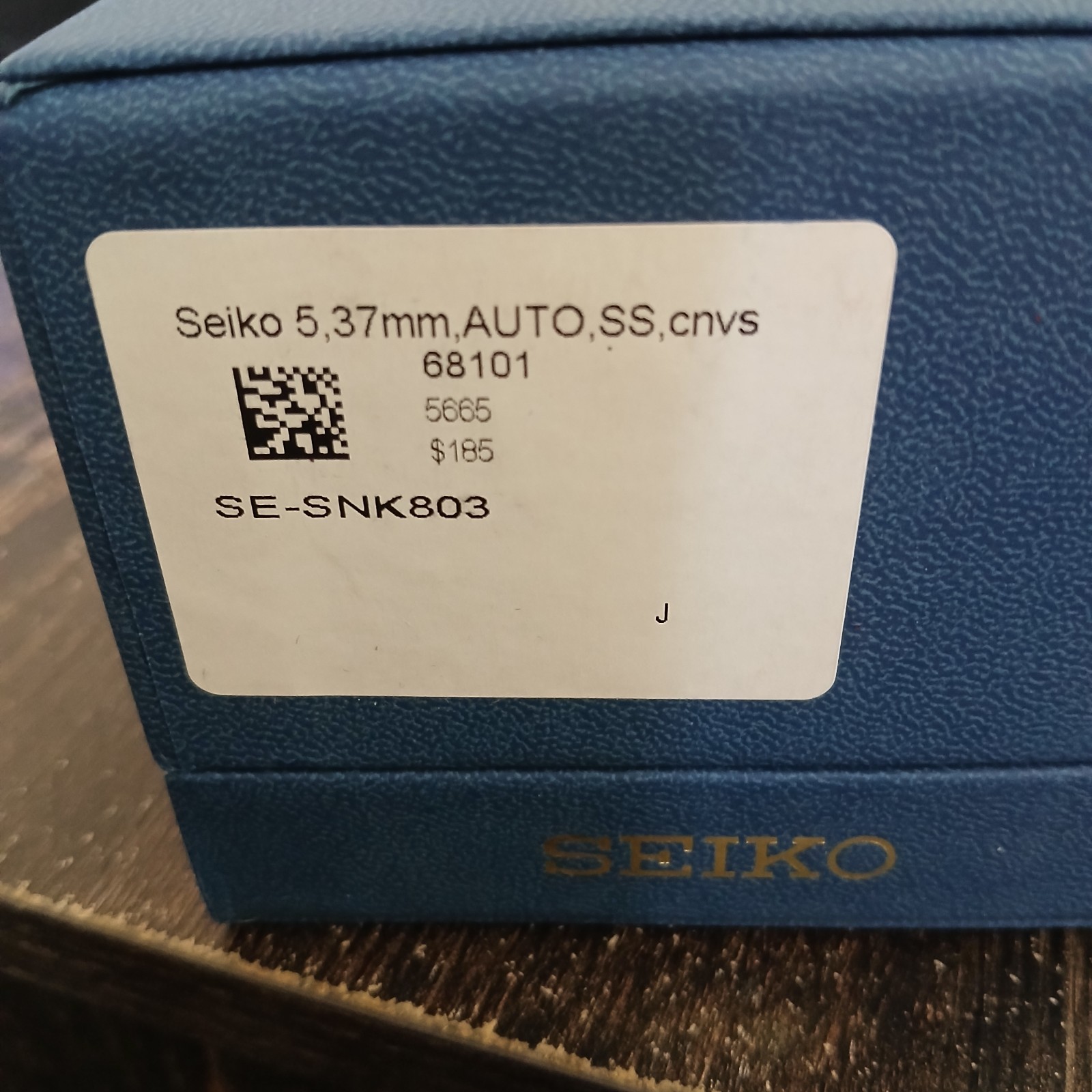 Seiko 5 Sports Beige Men’s Watch – SNK803