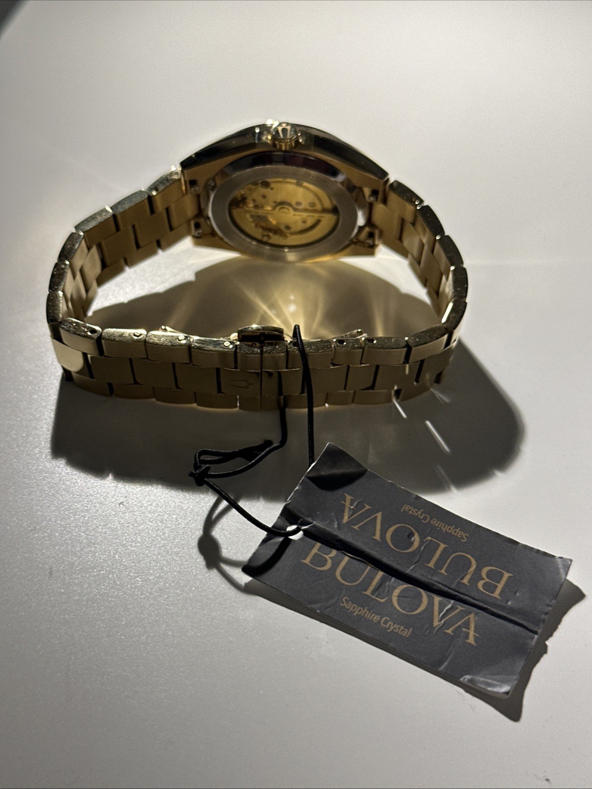 Bulova Men’s Classic Surveyor Automatic Gold Stainless Steel Watch 39 MM 97A182