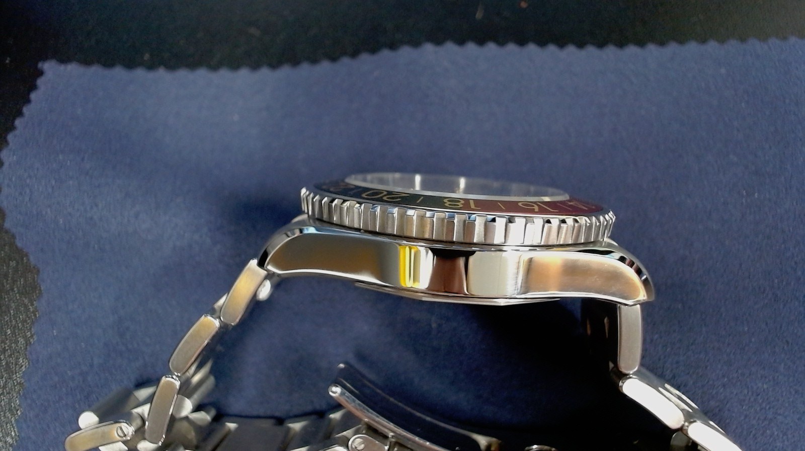 Monta Skyquest 2023 Mens Automatic Pepsi Bezel 165BK60CK w/Boxes Runs Nice