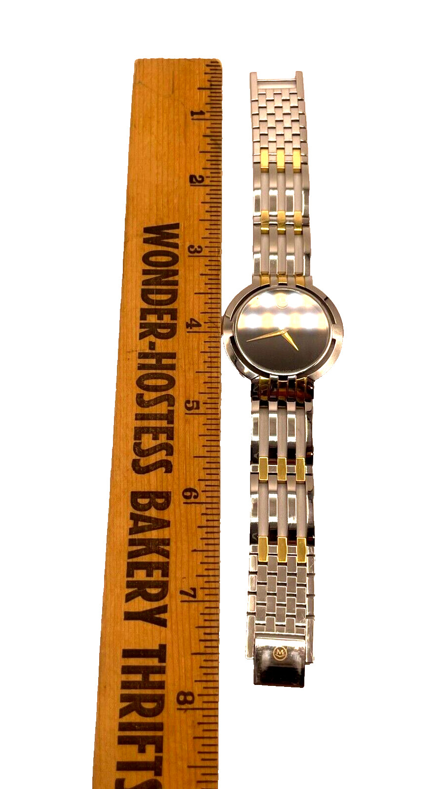Movado Museum Esperanza 81 G2 1883 Classic Two-Tone SS Quartz Unisex Watch
