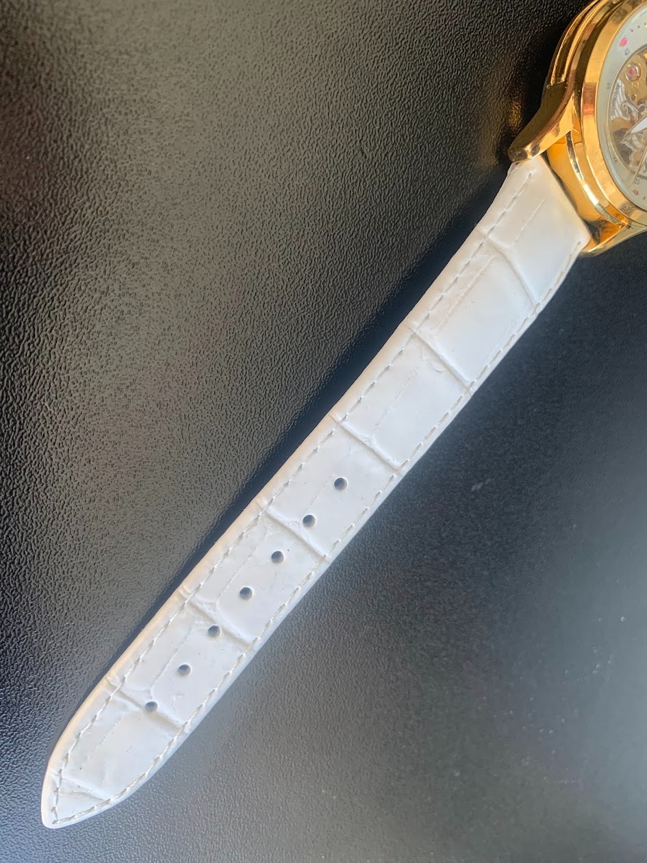 Ouyawei Gold/Silver Automatic Men’s Watch – Colourful Stone Dial – Used
