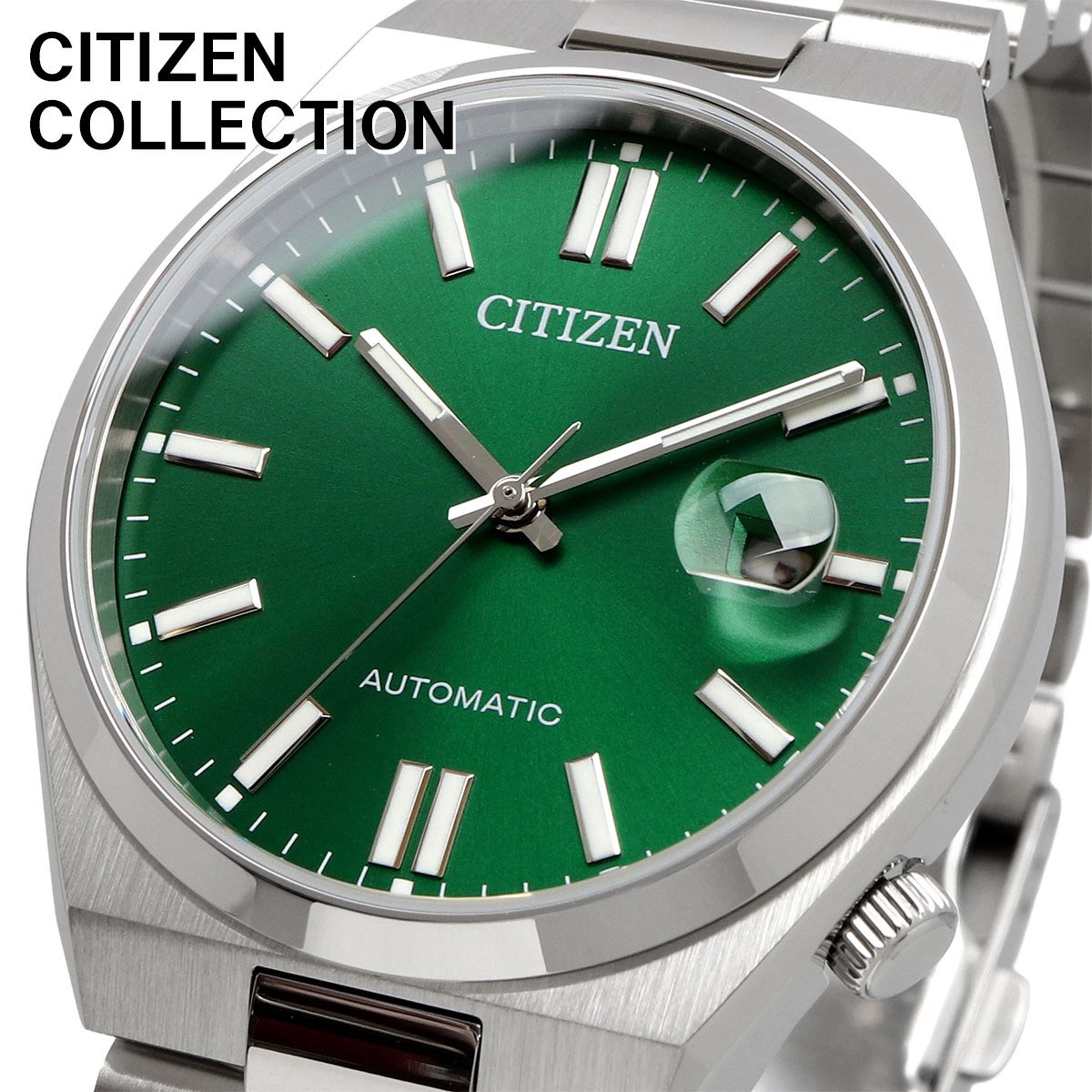 CITIZEN Wristwatch Citizen Collection TSUYOSA Automatic Mechanical Green Men’s N
