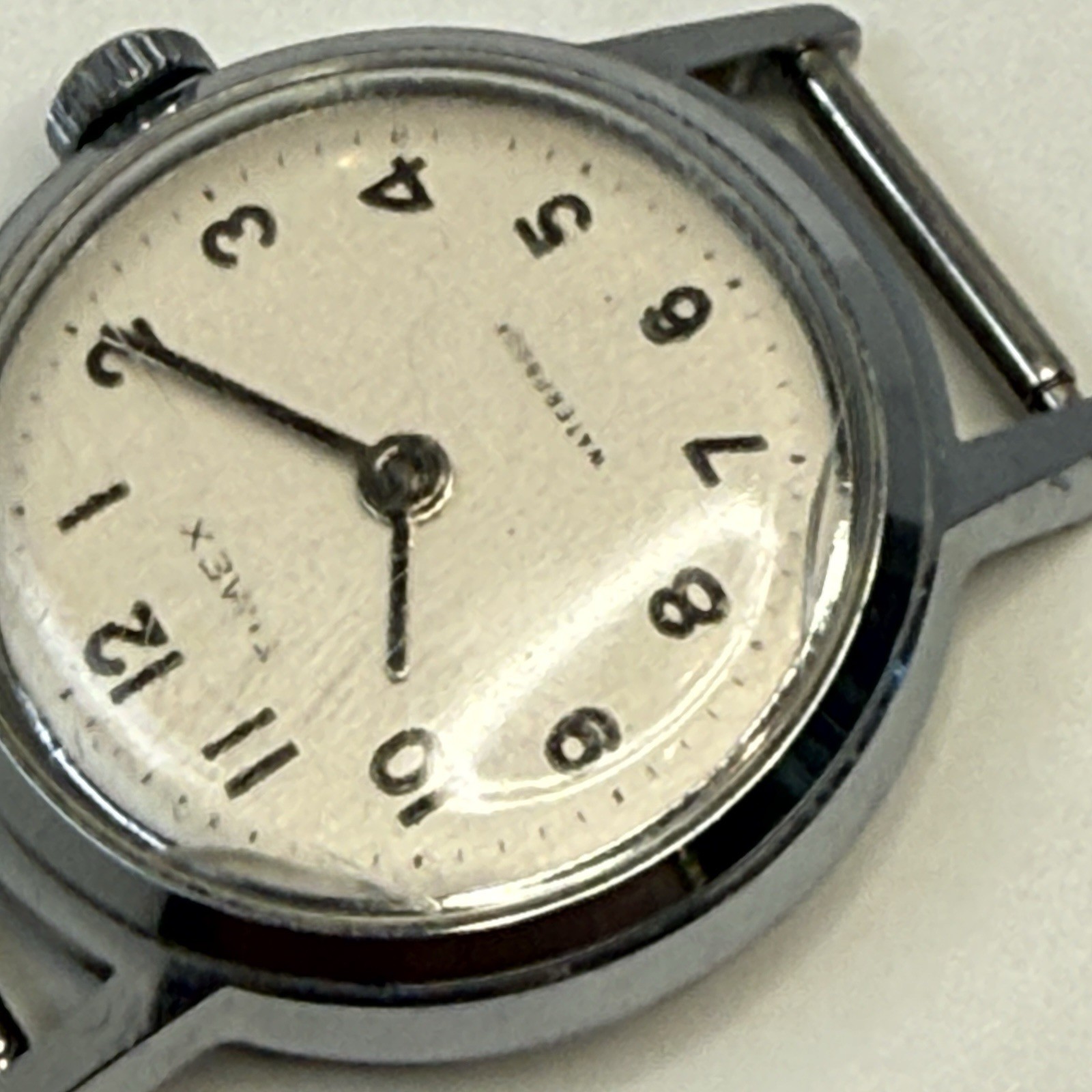 Vintage 1960s Womens Timex Mechanical Watch 27mm 12mm Lug Runs EUC
