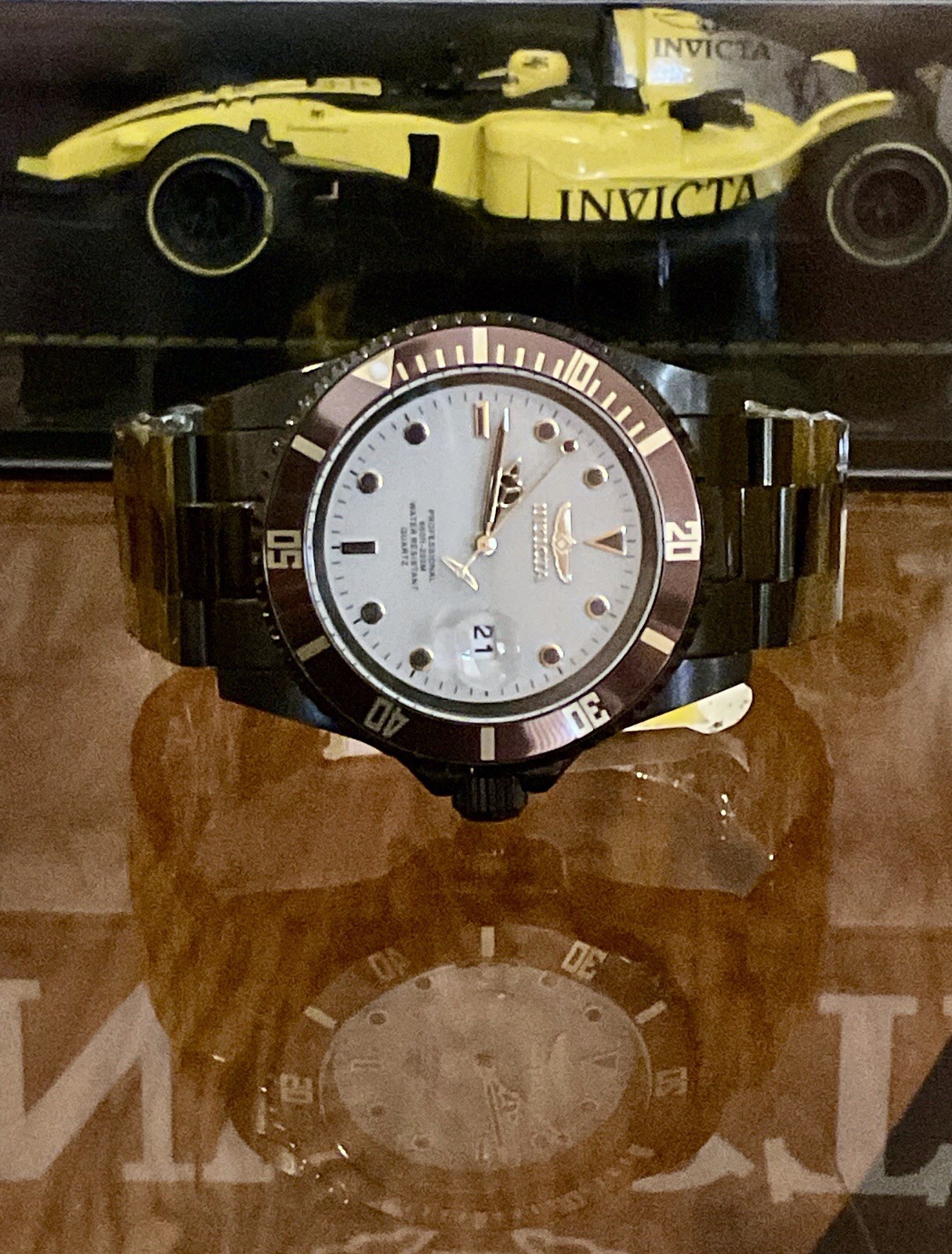🔥RARE Invicta Pro Diver Collector’s Edition Confidential PROTOTYPE-42mm Black
