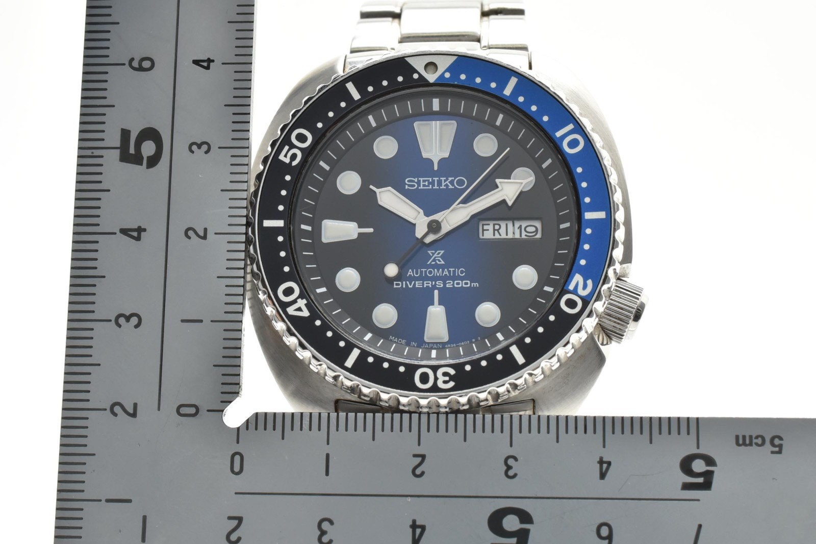▶️SEIKO Prospex 4R36-04Y0 Automatic Diver’s 200m Mini Turtle Men’s Watch JAPAN