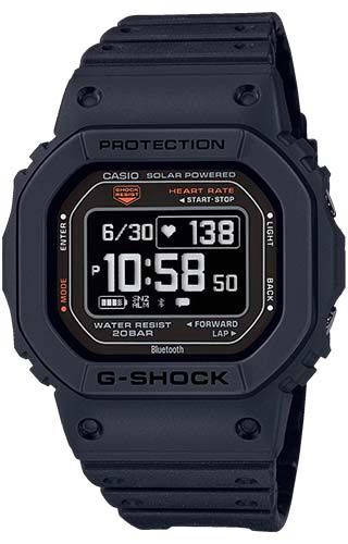 Casio – DW-H5600-1 DW-H5600-1, G-SQUAD bio-based resin digital quartz Watch