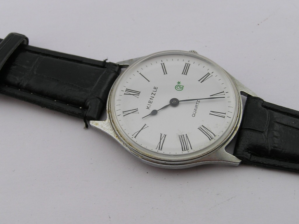 Vintage Kienzle Germany Watch Roman Numeral Dial Quartz Working New Battery