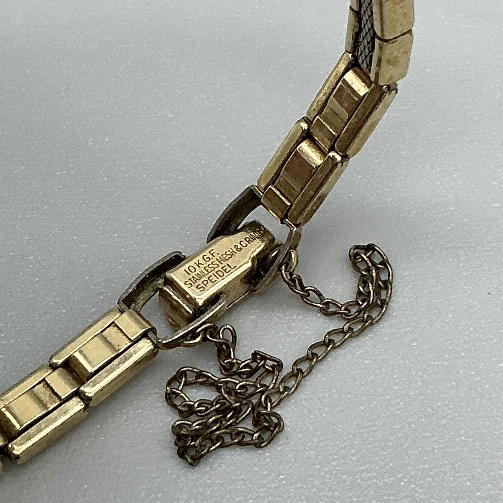 Vintage Waltham Womens Watch 16mm 10K Rolled Gold 21j Stretch Band Manual