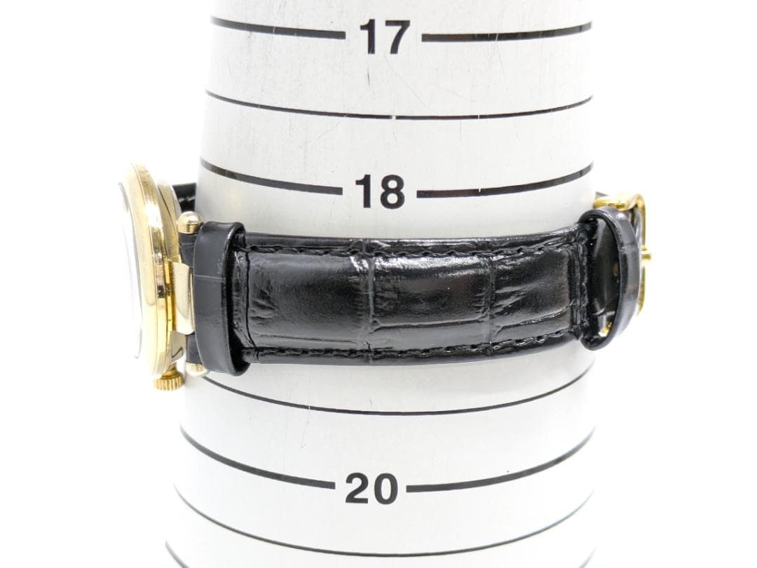 Vivienne Westwood Orb Black Quartz Watch Wristwatch Japan Used 071177