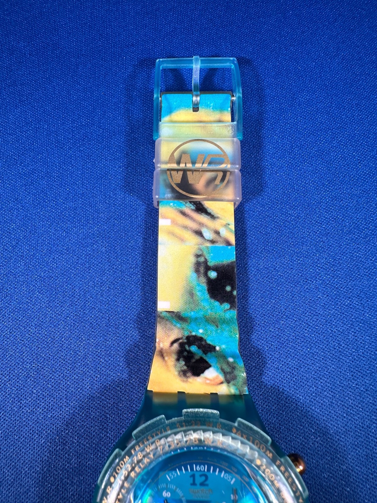 *1996 Atlanta Olympics Swatch Watch – AquaChrono Special – SBZ103 *NEW*