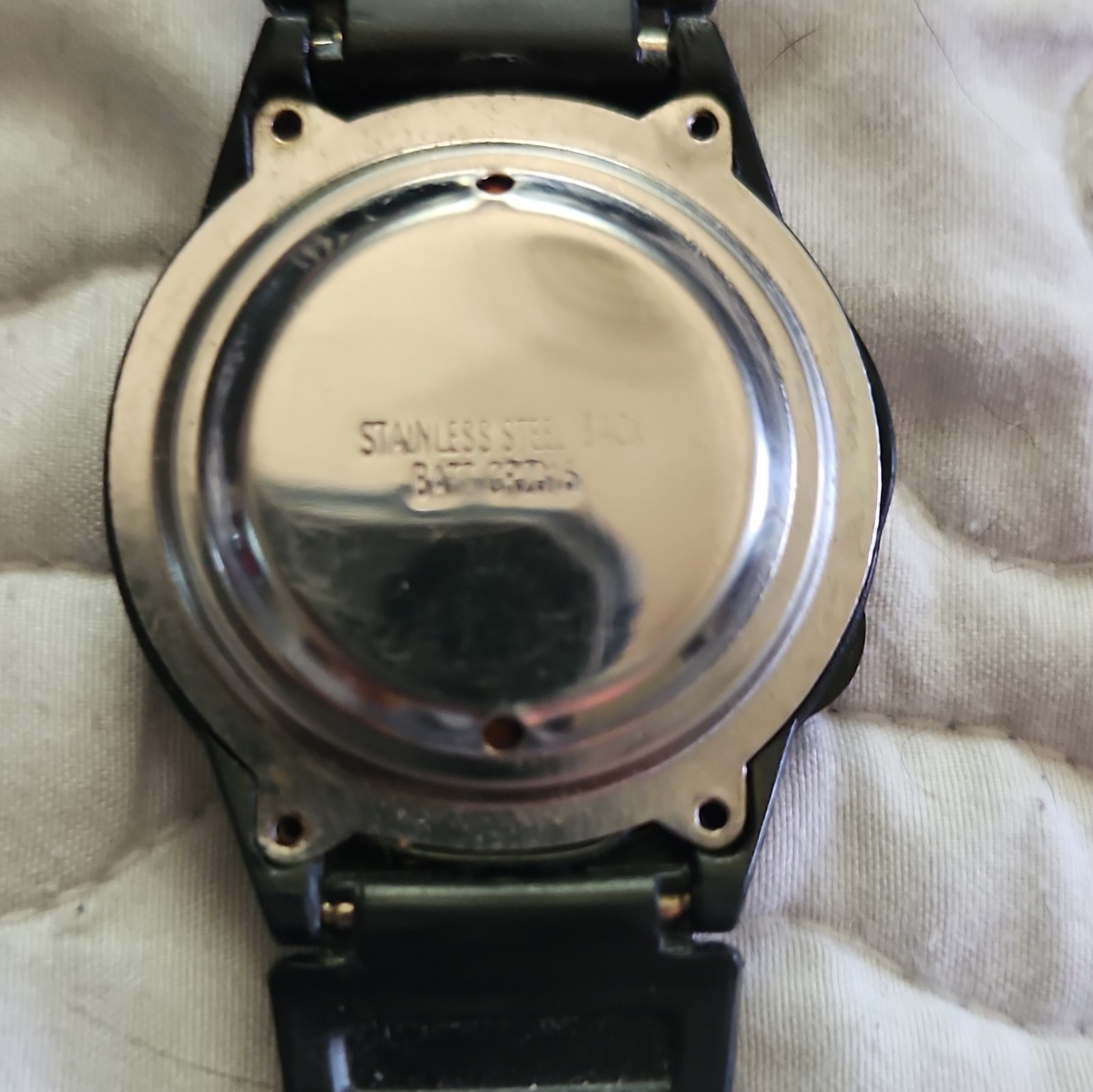 Utmost Talking Digital Quartz Wristwatch Alarm 12-Hour Dial NEW BATTERY
