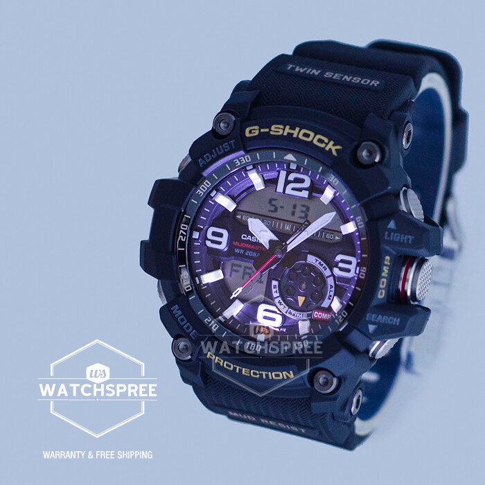 Casio G-Shock Master of G Mudmaster Series Twin Sensor Watch GG1000-1A