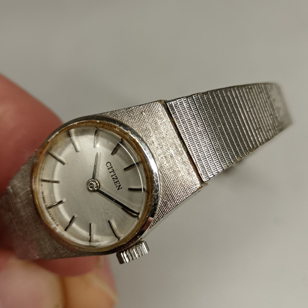 Citizen Wrist Watch Silver Stainless Steel Vintage *Spares/Repairs* | Preloved