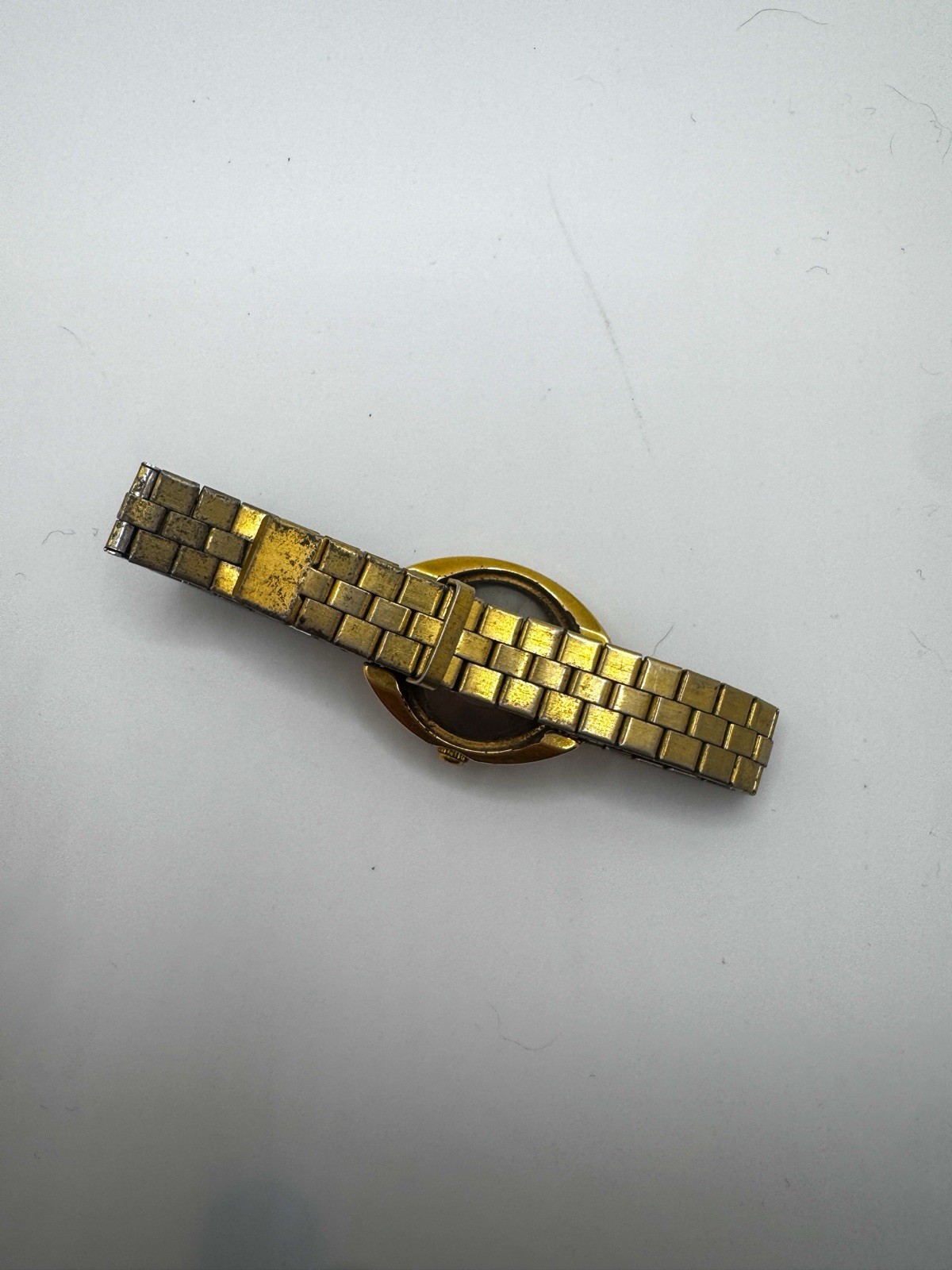 Vintage Timex Electric Ladies Watch Gold Tone West Germany Parts Repair