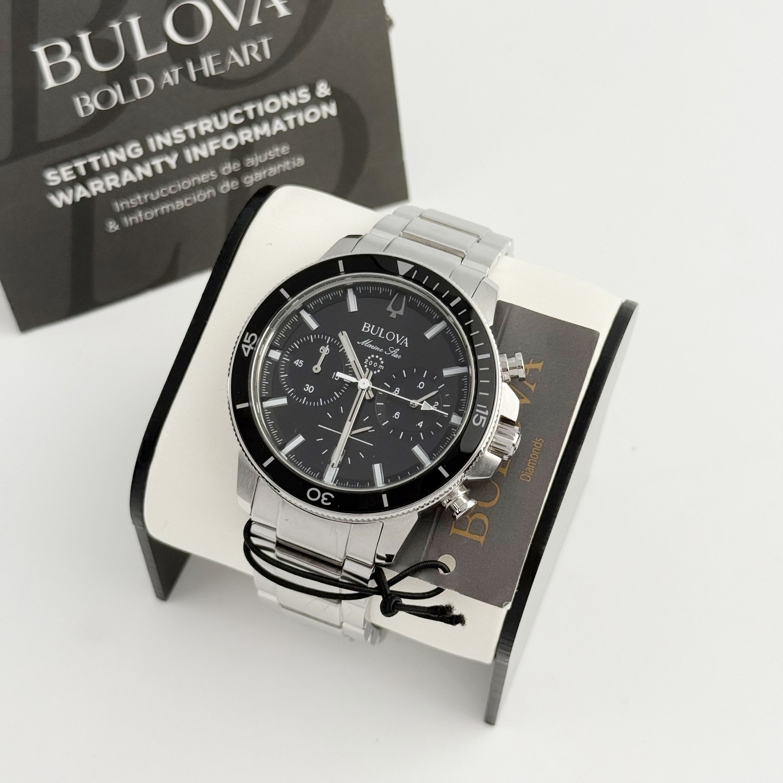 Bulova Marine Star Series C Stainless Steel Chronograph Men’s Quartz Watch96B272
