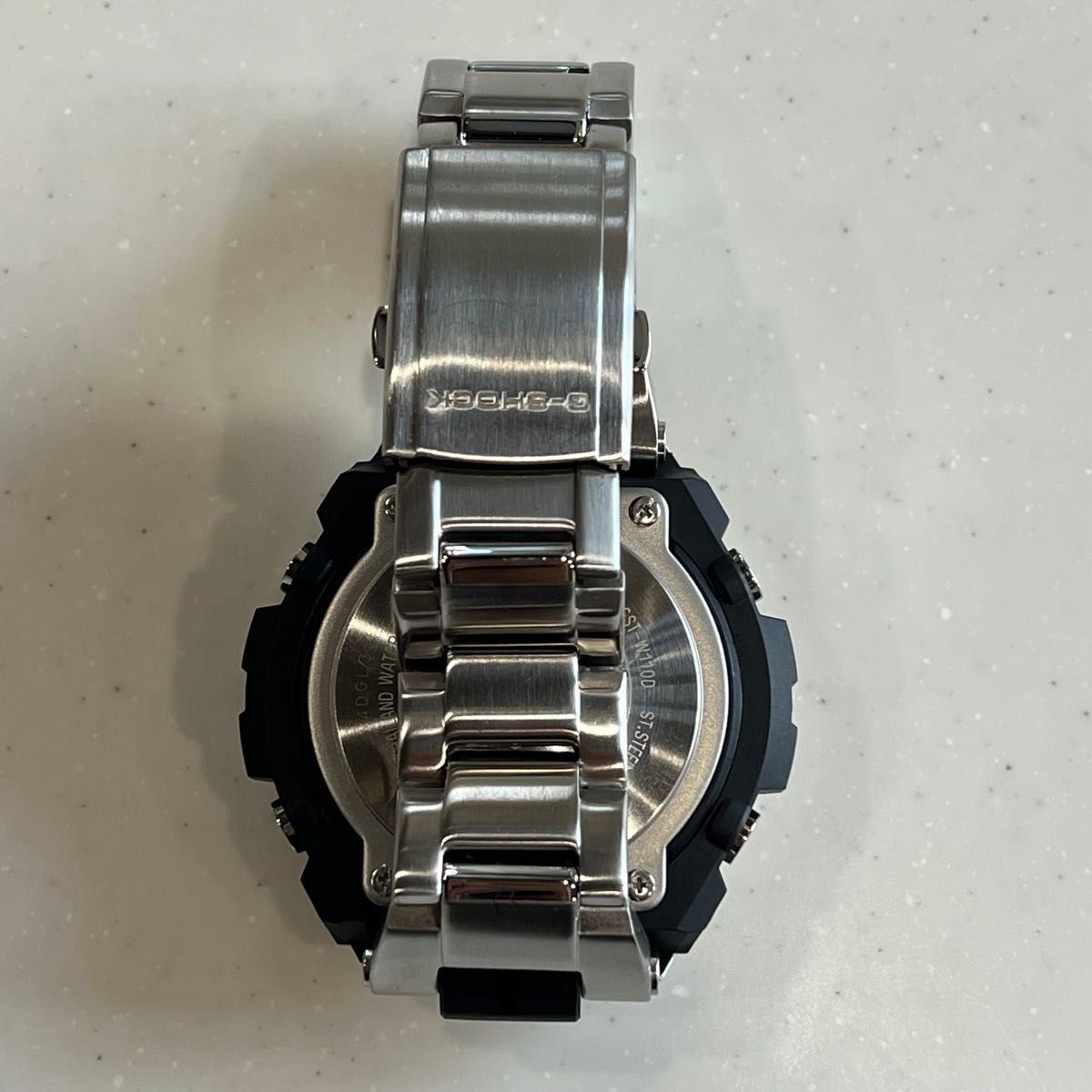 CASIO G SHOCK GST W110 Black Gold Radio Solar Complete Set